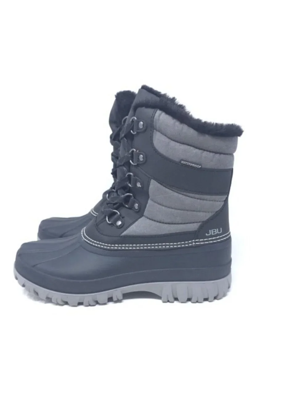 JBU by Jambu Casey Snow Boot Waterproof Charcoal /Black Boot - Picture 5 of 11